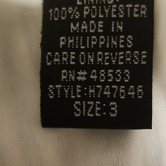 Teeze Me Juniors Strapless Dress Gray White Stripes Party Size 3 - Picture 6 of 7